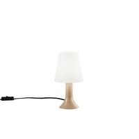 Stolní lampy dekorační - FAN I-BINGO-L-FNG Stolní lampa Lumetto Bingo, fango, 1 x E14, 13 x 24,5 cm - FANEUROPE