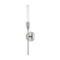 Dekorativní - HVLG H116101-PN-CE Nástěnné svítidlo TARA ocel nikl E27 1x40W - HUDSON VALLEY (Mitzi)