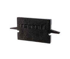 Krytky pro Al profily - IMPR 979052 Koncovka H-ET-01-12 černá 27 mm 2 ks - LIGHT IMPRESSIONS