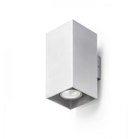 Nepřímé osvětlení - RED R12678 AGATE II nástěnná česaný hliník 230V GU10 2x35W - RED - DESIGN RENDL