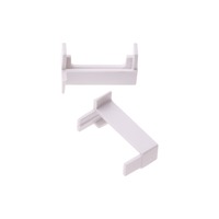 Nezařazeno - Pár koncovek profilu 2SP-W bílé