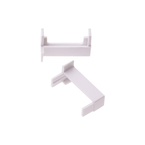 Pár koncovek profilu 2SP-W bílé - foto 1