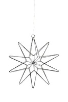 Interiérové dekorace - MAR 705749 Gleam černá závěsná hvězda - Markslöjd