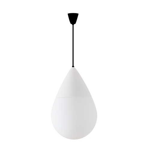 Kónická - OS DAN63566 DANAE S závěsné skleněné svítidlo černá / bílá IP40 4000 K 2x20W LED - OSMONT - foto 1