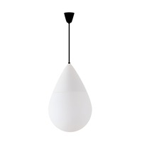 Kónická - OS DAN63566 DANAE S závěsné skleněné svítidlo černá / bílá IP40 4000 K 2x20W LED - OSMONT