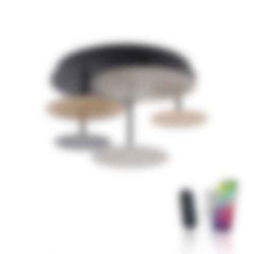 Kruhová - PN 6081-70 Q-PIATO Paul Neuhaus LED stropní svítidlo Q-PIATO Smart Home stmívatelné CCT ZigBee 2700-5000K - PAUL NEUHAUS - foto 1