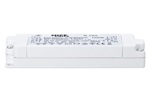 Trafa pro halogenky - P 3651 Elektronický transformátor 105VA (max.20-105W) 230V bílý - PAULMANN NICE PRICE