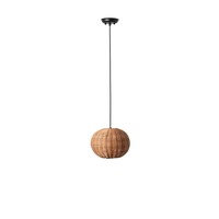 Koule - FARO 65134-73 HAKA 250 závěsné svítidlo, černá/ratan - FARO