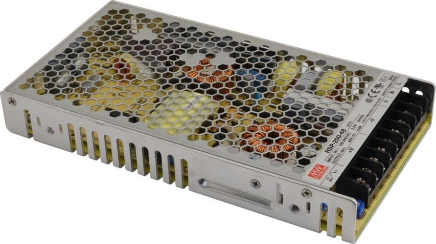 Lištové Magnetic Maytoni S35 - M TRA004DR-200S Napájecí zdroj pro kolejnicový systém 48V DC 200W stříbrný - MAYTONI - foto 1