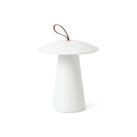 Na stůl - FARO 70914 TASK LED, bílá přenosná stolní lampa - FARO