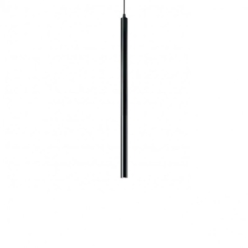 Subtilní - ILUX 156699 LED Závěsné svítidlo Ideal Lux Ultrathin SP1 small nero 156699 černé 40cm - IDEALLUX - foto 1