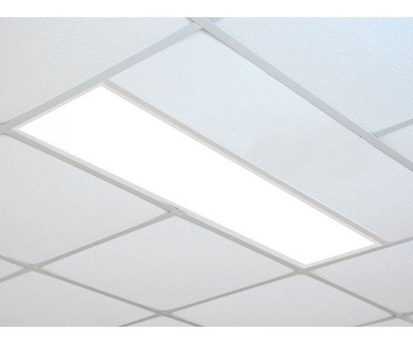 LED panely - KHL K50506.W.SK.3K.D1 CHESS LED panel 3000K nebe 1..10V 37W obdélník bílá - KOHL-Lighting - foto 1