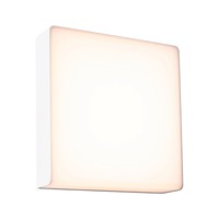 Nástěnná - P 94841 LED venkovní nástěnné svítidlo Azalena pohybové čidlo HF senzor IP44 250x97mm 3000K 8,5W 230V bílá umělá hmota/hliník - PAULMANN
