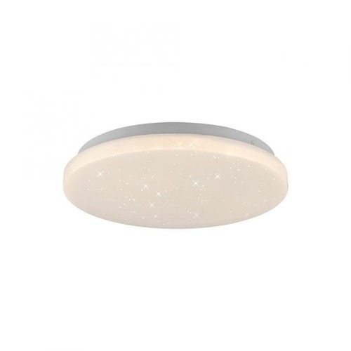Kruhová - LD 14175-16 LED stropní svítidlo bílé hvězdné nebe průměr 22cm teplá bílá 3000K 3000K - JUST LIGHT - foto 1