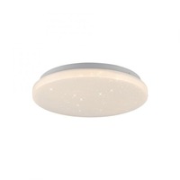 Kruhová - LD 14175-16 LED stropní svítidlo bílé hvězdné nebe průměr 22cm teplá bílá 3000K 3000K - JUST LIGHT