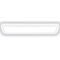 Hranatá - BRILO 7551016 Tava A LED stropní svítidlo 98cm, energetická třída A, přímé a nepřímé osvětlení, bílé - BRILO