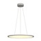Kruhová - LA 1003046 PANEL 60 DALI Indoor, závěsné LED svítidlo kruhové, šedé, 3000K - BIG WHITE (SLV)