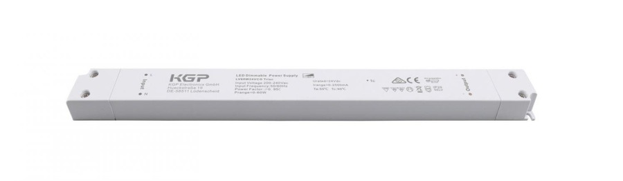 Stabilizované napětí - IMPR 862278 KGP napájení (CV, DC) stmívatelné - KGP, Long-Flat, DIM, CV, LV60W24CG Triac - DEKOLIGHT - foto 1