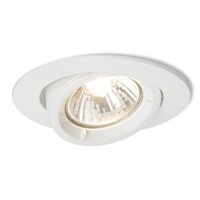 Kruhová - RED R11746 VIP výklopná matná bílá 230V GU10 50W - RED - DESIGN RENDL