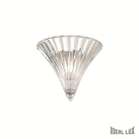 Dekorativní - ILUX 013060 Nástěnné svítidlo Ideal Lux Santa AP1 trasparente small 013060 - IDEALLUX