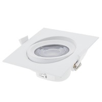 Vestavěný - LED COB Downlight čtverec otočný