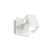 Bodová - ILUX 073521 Bodové stropní a nástěnné svítidlo Ideal Lux Mouse AP1 bianco 073521 1x50W bílé - IDEALLUX