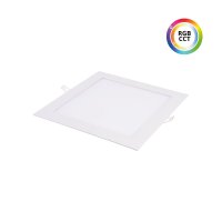 Speciální panely RGB, CCT, řízené - LED panel 24V 18W RGBCCT 24HW18 čtverec