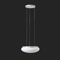 Kruhová - OS ARA67491 ARAKIS LE3 závěsné skleněné svítidlo stříbrná / bílá IP40 3000 K 27W LED DALI (původní kód OS 67491) - OSMONT