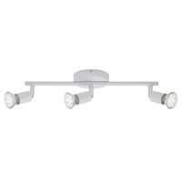 Bodová - BRI 2767-036 Bodové svítidlo 38,5 cm 3xGU10 9W 750lm bílé - BRILONER