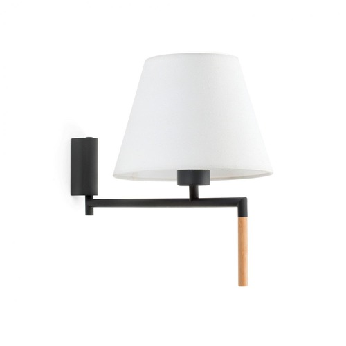 Dekorativní - FARO 64400-10 RON nástěnná lampa, tmavě šedá/bílá - FARO - foto 1