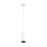 Subtilní - LA 1004254 NUMINOS® PD PHASE M vnitřní LED závěsné svítidlo bílá/černá 3000 K 24° - BIG WHITE (SLV)