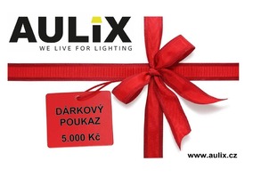 Ostatní - AU DARKOVYPOUKAZ5 Dárkový poukaz v hodnotě 5.000 Kč na nákup zboží AULIX