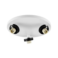 Bodová - IMPR 348274 Deko-Light stropní přisazené svítidlo Can Tilt kulaté základna, 3x 7,5 W GU10, bílá