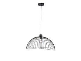 Dekorativní - LD 15869-18-1 FABIO Závěsné svítidlo, černá, moderní design, průměr 46cm (1ks) - LEUCHTEN DIREKT / JUST LIGHT