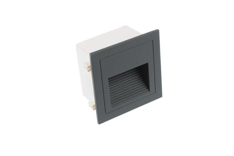 Vestavná bodová svítidla - LED vestavné svítidlo LOPEN-G-IP65 šedé - foto 1