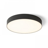Kruhová - RED R14447 LARISA LED přisazené svítidlo, technická černá - RED - DESIGN RENDL