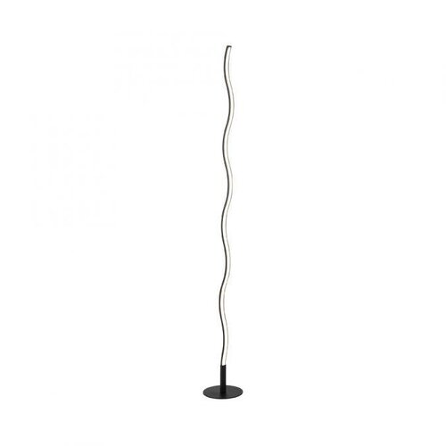 Stojací lampy - LD 15168-18 WAVE LED designové stojací svítidlo, design vlny, černá 3000K - LEUCHTEN DIREKT / JUST LIGHT - foto 1