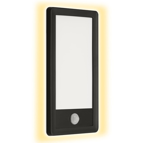 Nástěnná - TF 313905TF TELEFUNKEN LED venkovní nástěnné svítidlo s čidlem, 28 cm, 16 W, černá - BRILONER - foto 1