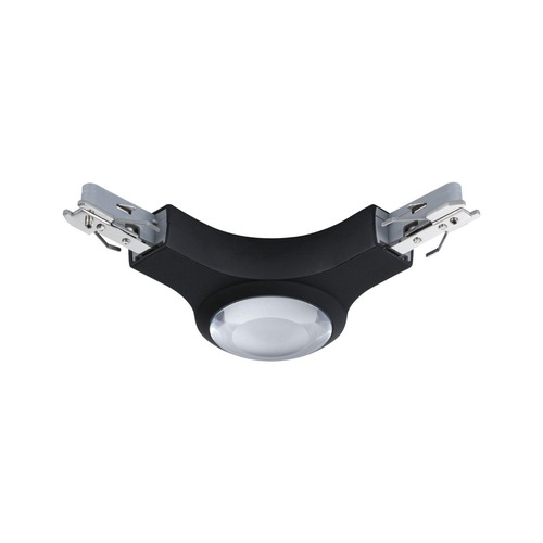 Lišty a příslušenství - P 96997 URail rohová spojka L s osvětlením 123x57mm 5,3W černá - PAULMANN - foto 1