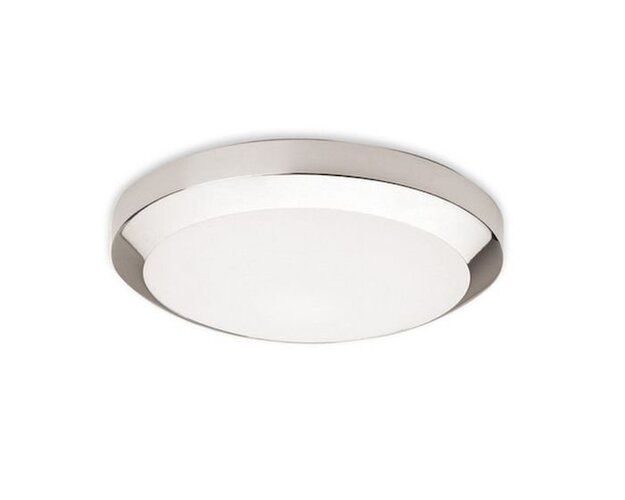 Kruhová - AST 1129001 Stropní svítidlo DAKOTA chrom 230V E27 60W IP44 (STARÝ KÓD: AST 0564 ) - ASTRO Lighting - foto 1