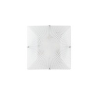 Plafoniéry - FAN I-ISIDE/PL30 Stropní svítidlo Iside Diamantato, 2 x E27, 30 x 8 x 30 cm - FANEUROPE