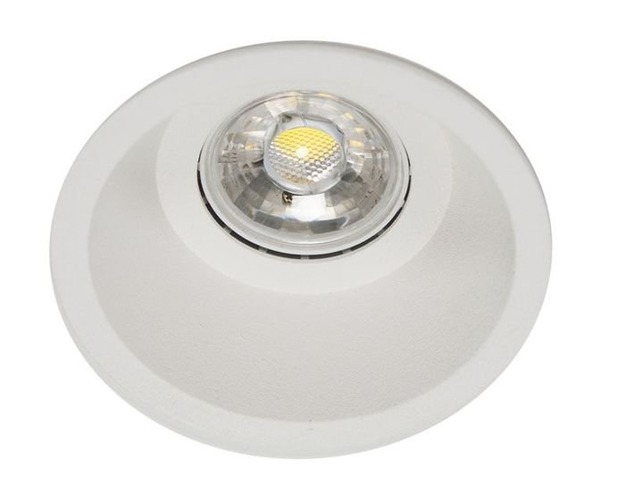 Kruhová - KHL K50110.01.RF.WH-WH.GU 501101RWWG   Zápustné svítidlo MOON bílé max.50W Ø85mm kulaté - KOHL-Lighting (starý kód: KHL K50110.W.GU) - foto 1