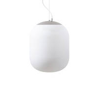 Koule - OS TAN62340 TANIA L1 HP závěsné skleněné svítidlo bílá IP40 3000 K 52W LED - OSMONT