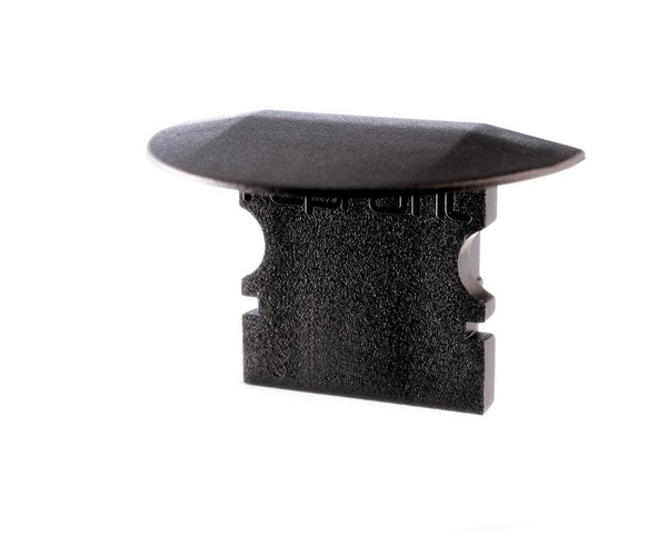 Krytky pro Al profily - IMPR 978122 Koncovka P-ET-02-08 černá 23 mm 2 ks - LIGHT IMPRESSIONS - foto 1