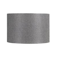 Stínidla, kryty, clony - LA 1004774 FENDA 30 cm round stínidlo šedé - BIG WHITE (SLV)