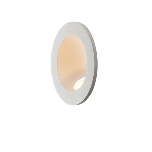 Zapuštěná - FAN INC-ONYX-R1 BCO Zápustné venkovní svítidlo LED Onyx, bílé, hliník, 2 W, 420 lm, 4000 K, IP54, 8 x 8 x 4 cm - FANEUROPE - foto 1
