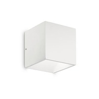 Nástěnná - ILUX 269313 LED Venkovní nástěnné svítidlo Ideal Lux RUBIK AP1 D10 BIANCO 3000K 269313 9W 630lm 3000K IP54 10cm bílé - IDEALLUX