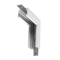 Lištové Magnetic SLV - LA 1006580 L-spojka mechanická 48 V TRACK, pro nástavbovou lištu standard, Stereo, bílá - BIG WHITE (SLV)