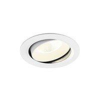 Kruhová - LA 1010018 NUMINOS® MOVE XL Stropní vestavné svítidlo, 4000 K, 20°, IP20, kulaté, bílé - BIG WHITE (SLV)