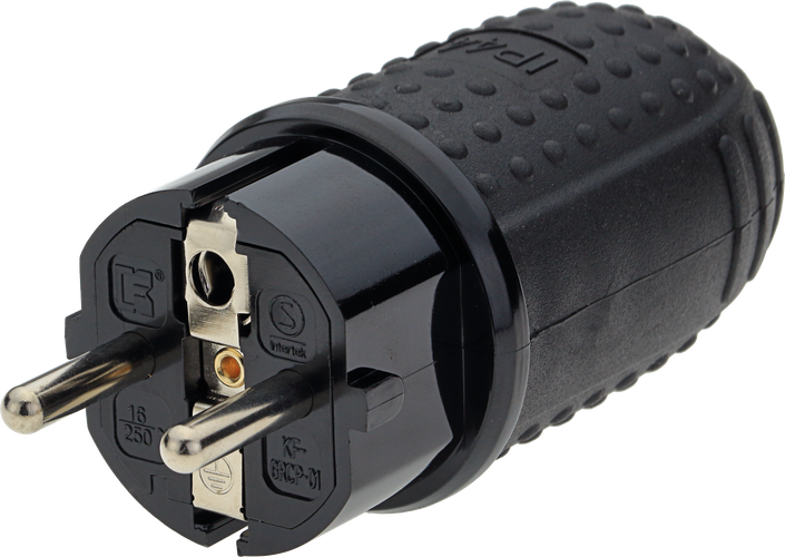 Zásuvky a adaptéry - Napájecí zástrčka Male IP44 - foto 1